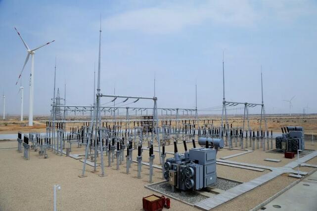 三峡首个中巴经济走廊能源项目！巴基斯坦风电二期项目第二风场全面投产