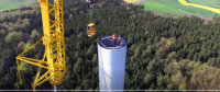 视频派丨230米！世界上最高的风电机组吊装全过程