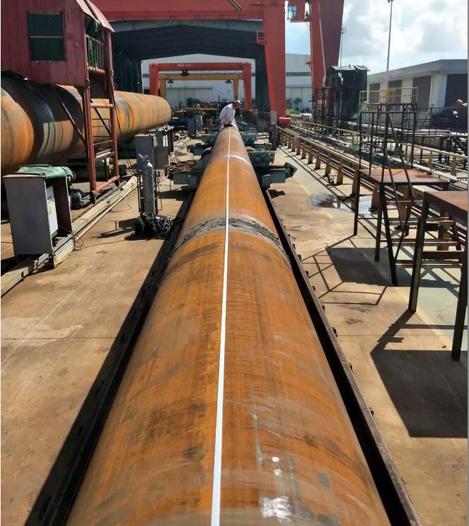 三峡新能源汕头南澳海上风电试桩工程首件钢管桩顺利通过验收