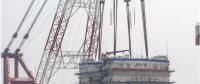 三峡新能源大丰300MW海上风电项目升压站装船吊装发运