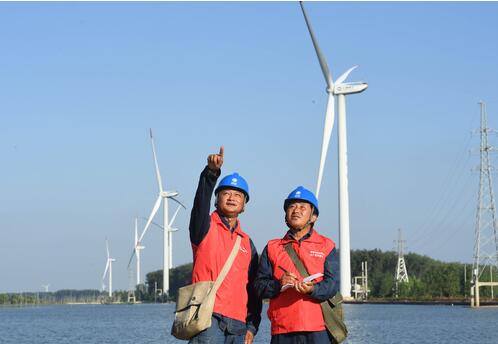 安徽首个湖面风电场发电量超过40亿千瓦时