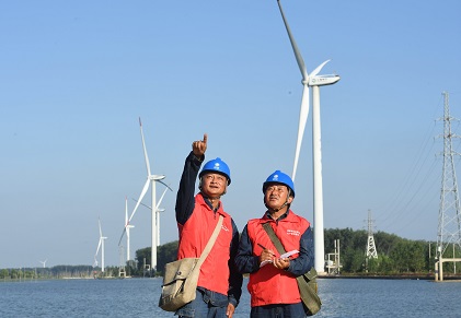 安徽首个湖面风力电场发电量超过40亿千瓦时