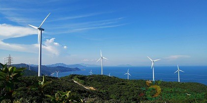 中国最美海岛风电场--上川岛风电场