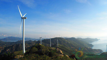中国最美海岛风电场--上川岛风电场