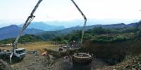 三峡新能源重庆武隆大梁子风电项目完成首台风机基础浇筑