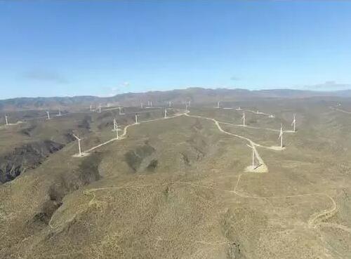 我国在智利投建的第一座风电场项目顺利竣工！