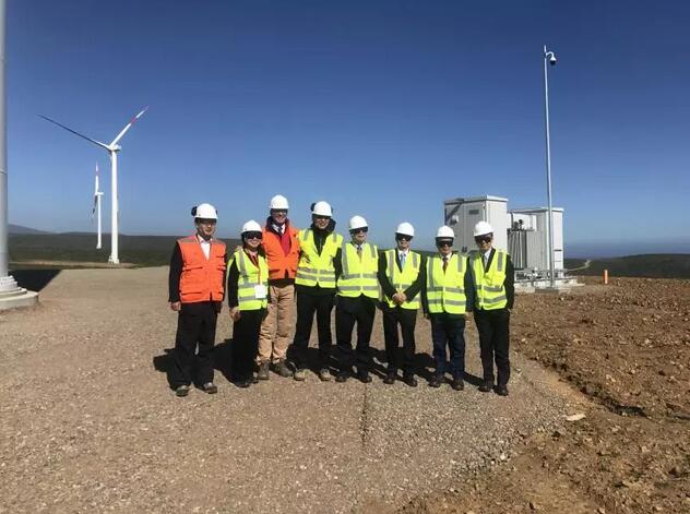 我国在智利投建的第一座风电场项目顺利竣工！
