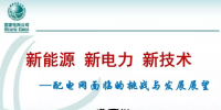中國(guó)電科院盛萬(wàn)興:配電網(wǎng)面臨的挑戰(zhàn)與發(fā)展展望