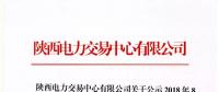 陕西电力交易中心有限公司关于公示2018年8月受理注册的售电公司相关信息的公告