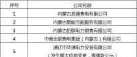蒙东公示第五批5家售电公司