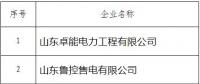 山东新增第十九批6家售电公司