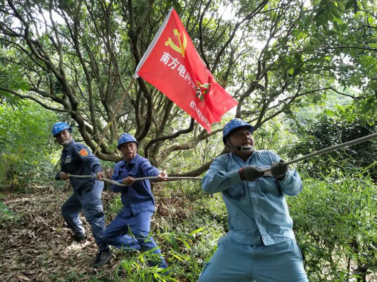      9月17日，该局组织抢修人员544人次、车辆154台次，成立了9支党员突击队、8支青年突击队投入到抢修复电战役中。