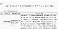 工信部公布全国工业领域电力需求侧管理第二批参考产品(技术)目录:涉<font color=