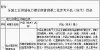 全国工业领域电力需求侧管理第二批参考产品(技术)目录:含分布式能源利用等16种技术产品