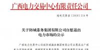 广西1家售电公司拟自愿退出电力市场
