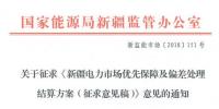 新疆电力市场优先保障及偏差处理结算方案征意见 电力用户市场化交易电量“月结年清”或“月结月清”