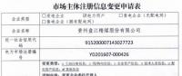 贵州公示申请注册信息变更的3家市场主体（2家电力用户1家供电公司）