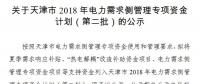 1917万元！天津公示2018年电力需求侧管理专项资金计划（第二批）