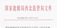 国家能源局西北监管局印发了《西北区域发电厂并网运行管理实施细则》及《西北区域并网发电厂辅助服务管理实施细则》
