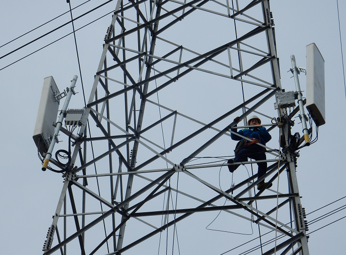 山西省首座电力与通信共享电力铁塔试点成功