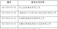 北京公示中企全联售电有限公司等11家售电公司