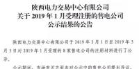 陕西新增8家售电公司(北京推送3家)