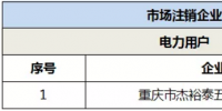 退市!重庆1家电力用户正式退市