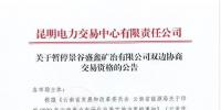 双边协商交易电量履约不足！云南一家电力用户被暂停双边协商交易资格